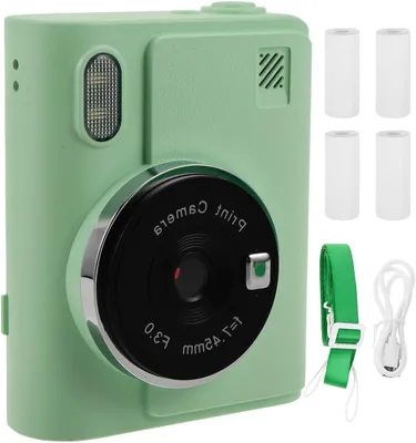 Image de Appareil photo pour enfants avec impression directe – Appareil photo instantané pour tout-petits – Pour prendre des photos – Imprimante thermique intégrée