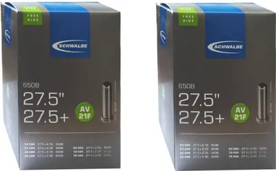 Immagine prodotto di Camera d'aria Schwalbe 2x AV21F (54/75-584) 27,5 pollici