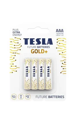 Produktbild von Tesla AAA GOLD+ alkalisch, 4 Stück, ND