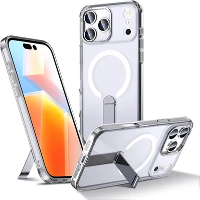 Image de Étui Hybrid Armor X pour Samsung Galaxy S25 Fe avec support compatible Magsafe - Transparent