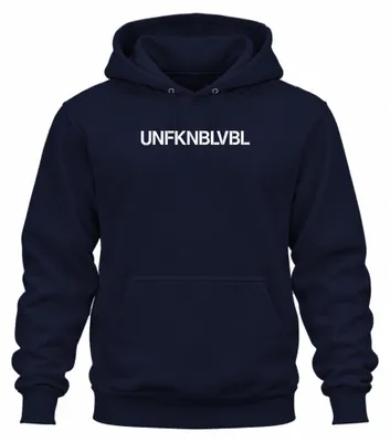 Immagine prodotto di Felpa con cappuccio, unisex, con scritta provocatoria e sarcastica, ideale come regalo per uomini e donne, colore blu navy, taglia S