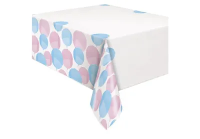 Obrázek produktu pro Párty plastový ubrus Gender reveal - Boy or Girl - Kluk nebo Holka - 137 x 213 cm