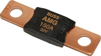 Produktbild von Blue Sea Systems Mega-sicherung Orange,Schwarz 32V / 150A Orange,Schwarz 32V / 150A