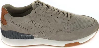 Produktbild von Marc O'Polo Herren Grau Sand Leder Wildleder Halbschuhe 40