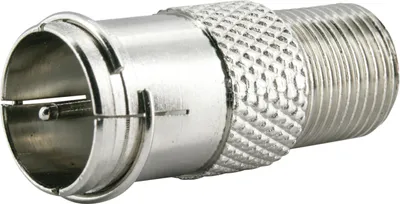 Produktbild von Schwaiger UEST9350 531, F-Typ, Silber, Sichtverpackung, 1 Stück(e)