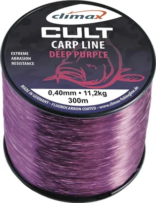 Produktbild von Climax Cult Carp Line Deep Purple sinkend Länge 1030m ø 0,32mm
