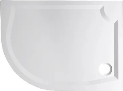 Immagine prodotto di Vasche da bagno Gelco - Piatto doccia RIVA, 1200x900 mm, destro, bianco GR12090R