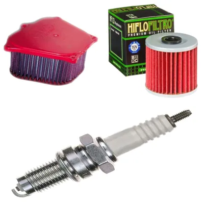 Produktbild von Service-Kit für Kawasaki Z 250 C 1980-1981 Luftfilter Ölfilter Zündkerze von pamoto - Neu