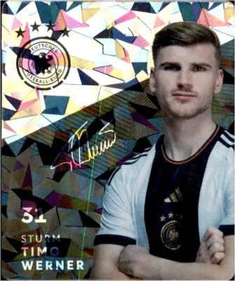 Produktbild von GLITZER Karte 31 - Timo Werner - WM 2022 REWE