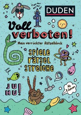 Image de Voll verboten! Mein verrückter Rätselblock 1 - Ab 8 Jahren