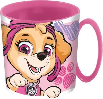 Obrázek produktu pro Hrnek Paw Patrol Plastový hrnek vhodný do mikrovlnné trouby 390 ml