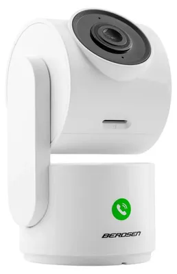 Produktbild von Berdsen BD-942, drehbare IP-WLAN-Kamera, 3 MP, mit Nachtsichtfunktion, weiß