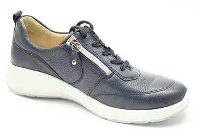 Produktbild von WALDLÄUFER Damen Schnürschuhe sportlich blau Gr. 51/2