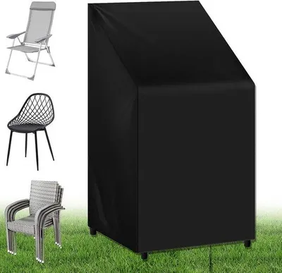 Imagen del producto de Funda de protección para muebles de jardín, ideal para el invierno. Dimensiones: 116 x 90 x 65 cm. Fabricada en tejido Oxford 210D, resistente a la intemperie y a los rayos UV. Protege los muebles de exterior.