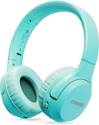 Produktbild von Kinder Kopfhörer Wireless 60H, Faltbare On Ear Kopfhörer mit MIC, Lautstärkebegrenzer 85dB/94dB Drahtlose Kopfhörer, Over-Ear Kopfhörer für Kinder