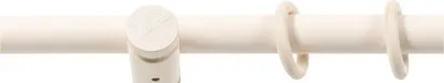 Obrázek produktu pro Jednoduchá garnýž sada dřevěná Ø 28 mm 300 cm bílá