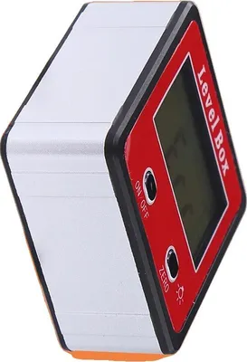 Obrázek produktu pro Úhloměr, digitální úhloměr, magnetická základna, červený