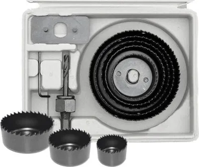Immagine prodotto di Awtools seghe a tazza per legno /50-57-67-76-89-102mm / set di 8 pezzi