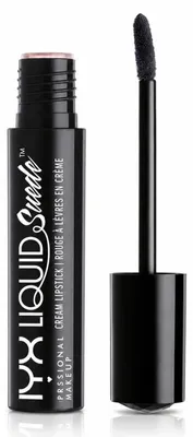 Zdjęcie produktu dla NYX Professional Makeup Liquid Suede Cream Lipstick, Black, Stone Fox, 1 kolor, koloryzująca, unisex, matowa