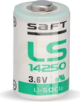 Immagine prodotto di Saft LS14250 1/2AA 3,6V 1200mAh batteria al litio