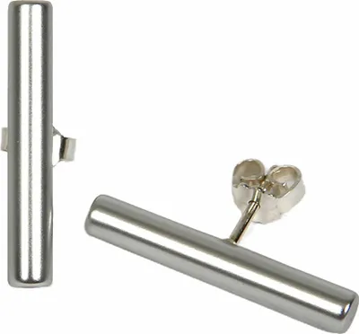 Produktbild von DeMarie Ohrringe eloxiertes Aluminium silberfarben