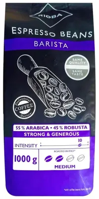 Produktbild von Espresso Barista Bohnenkaffee 1kg - Rioba