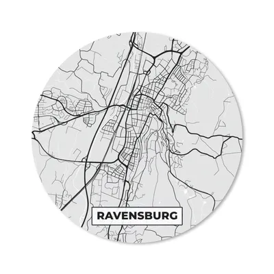 Produktbild von MuchoWow® Mauspad Mousepad Deutschland - Stadtplan - Ravensburg - Karte 40x40 cm - Mousepads - Maus Mat - Pad - Mausunterlage - Schreibtisch Accessoires