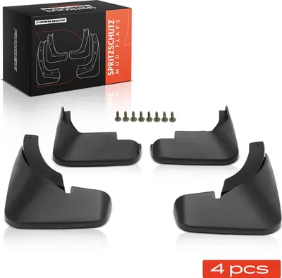 Imagen del producto de Protectores contra salpicaduras y barro, delanteros y traseros, para Audi A4 Allroad 8K2 8KH, modelos 1.8L, 2.0L y 2.7L. (Juego de 4 unidades)