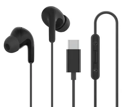 Obrázek produktu pro Xiaomi BHR8930GL kabelová sluchátka USB-C s ovládáním – Černá