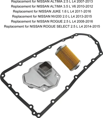 Produktbild von Automatikgetriebefilter 31728-1XZ0A mit Elementdichtungsersatz für NISSAN ALTIMA JUKE NV200