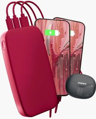 Produktbild von Fresh 'n Rebel 2pb24100br, 24000 mAh, 20 W, Rot