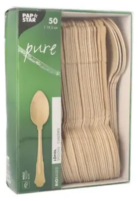 Produktbild von Löffel, Holz "pure" 19,5 cm "Vintage"