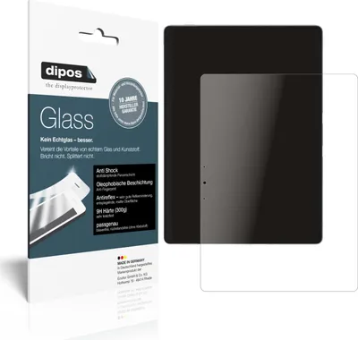 Produktbild von 1x Schutzfolie für Microsoft Surface Pro 8 13 Zoll matt - Anti-Shock 9H Folie dipos Glass Kunststoffglas