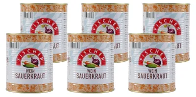 Produktbild von Fischer Weinsauerkraut (12 x 810g)