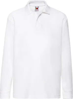 Produktbild von Fruit of the Loom Kids' 65/35 Long Sleeve Polo