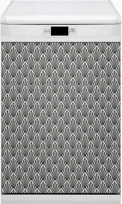 Produktbild von Magnetmatte Geschirrspüle Abwaschbar Küche Magnete  Nachbildung 45x80 cm  - Geometrische Muster