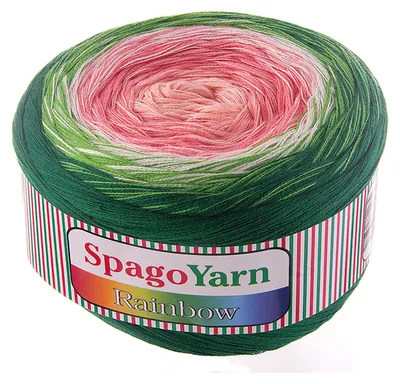 250g Farbverlaufsgarn Rainbow 08