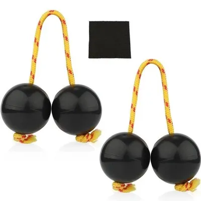 Productafbeelding van Afrikaanse handpercussie-set met 2 paar schakers