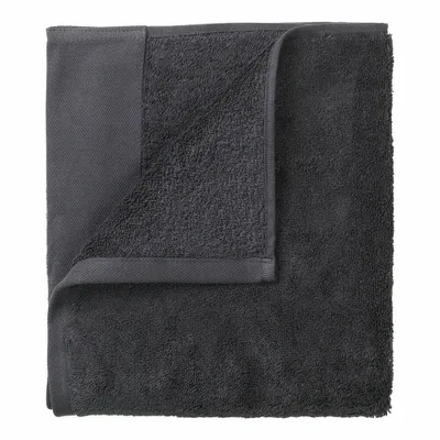 Immagine prodotto di Blomus RIVA set di 4 asciugamani, asciugamano per ospiti, asciugamano per mani, cotone, magnetico, 30 x 30 cm, 69129