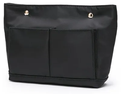 Produktbild von Handtaschen-Organizer mit mehreren Fächern (Nylon-Schwarz, S)