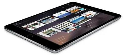 Produktbild von Apple iPad Air 2, 24,6 cm (9.7"), 2048 x 1536 Pixel, 32 GB, 2 GB, iOS, Grau