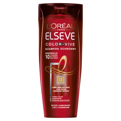 Zdjęcie produktu dla L'Oreal Paris Elseve Color Vive Szampon do włosów farbowanych, 250 ml