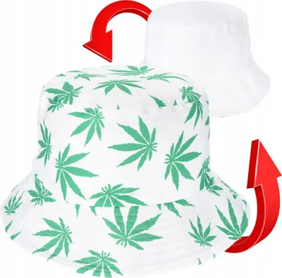 Produktbild von Versoli Bucket Hat Wendehut Sommerhut Fischermütze Sonnenmütze Sonnenschutz Uni - GANJA WEISS