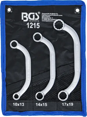 Imagen del producto de Juego de llaves de arranque y de bloqueo BGS 1215, de 10x13 a 17x19 mm, 3 piezas.