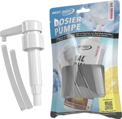 Zdjęcie produktu dla Pompka dozująca Best Body dla 2 rozmiarów butelek: 500 ml + 1000 ml