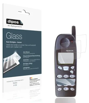 Obrázek produktu pro 2x ochranná fólie pro telefon Nokia 5130, matná povrchová úprava - antiproximní, tvrzená fólie 9H, materiál: sklo