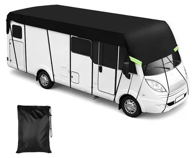 Produktbild von Wohnwagen Abdeckung 6,5 x 3 m 210D Oxford Wasserdicht & Sonnenfest