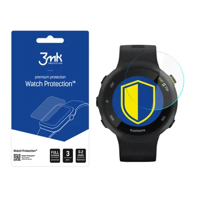 Produktbild von 3mk Display Hybridglas Watch Protection fr Garmin Forerunner 45 0,2mm (3 Stck)