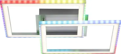 Produktbild von JUST LIGHT FELIX60 LED Deckenleuchte Steuerbare Lichtfarbe 26W Silber/Weiß 14634-55