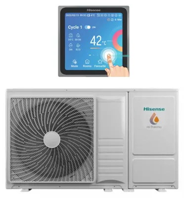 Productafbeelding van Hisense Hi-Therma AHZ-080HCDS1 monoblock warmtepomp 8–11 kW